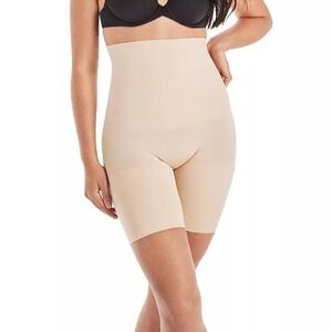 Maidenform XL Ultra Firm Control Shapewear Waist Seamless High Thigh Slimmer